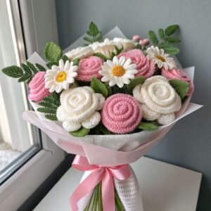 crochet bunch flowers